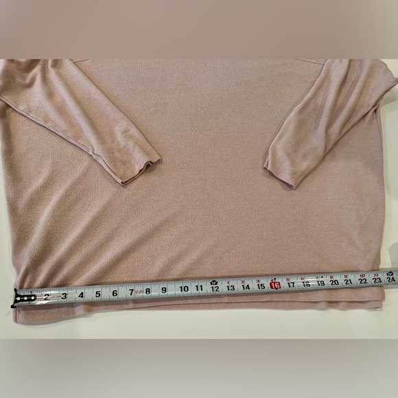 aerie Sweater Batwing Pullover Light Blush Pink Size Large - Picture 5 of 15
